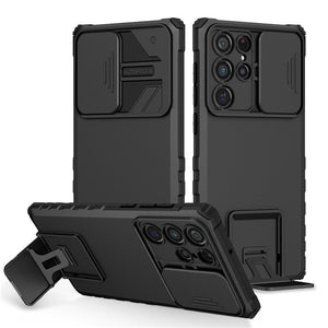 Case Samsung Armadura Anti Impacto com Suporte e Proteção de Câmera