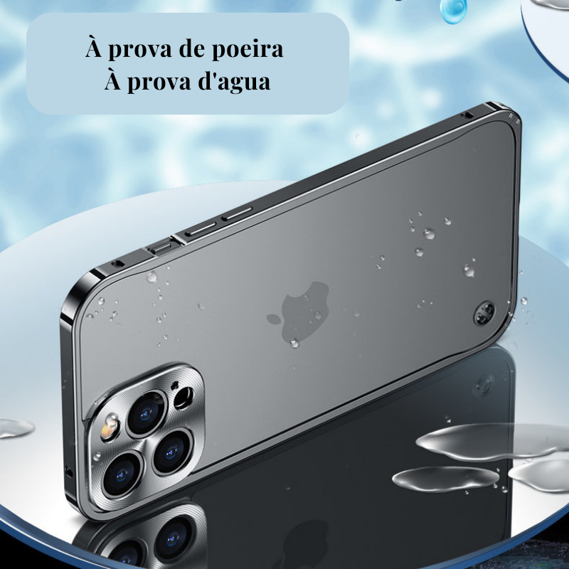 Case iPhone Metal Protect - Feita de Alumínio Aeronáutico