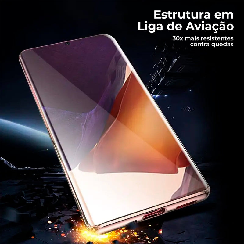 Case Samsung Magnética Blindada - Dupla Proteção 360º