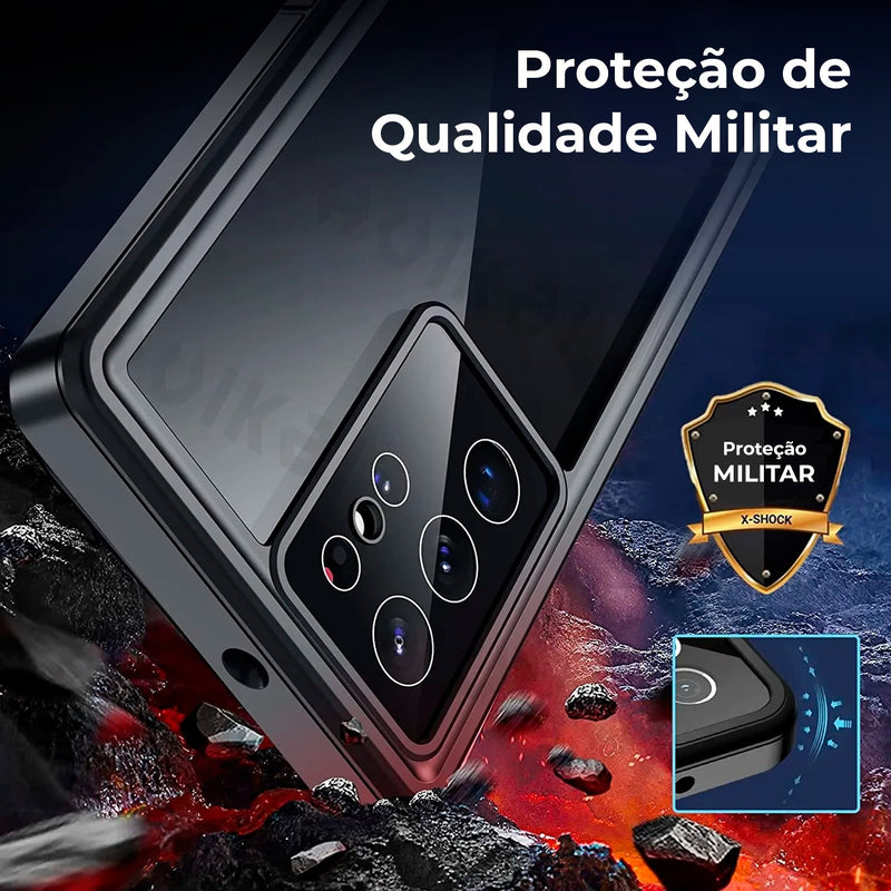 Case Samsung de Dupla Proteção 360º À Prova D'Água