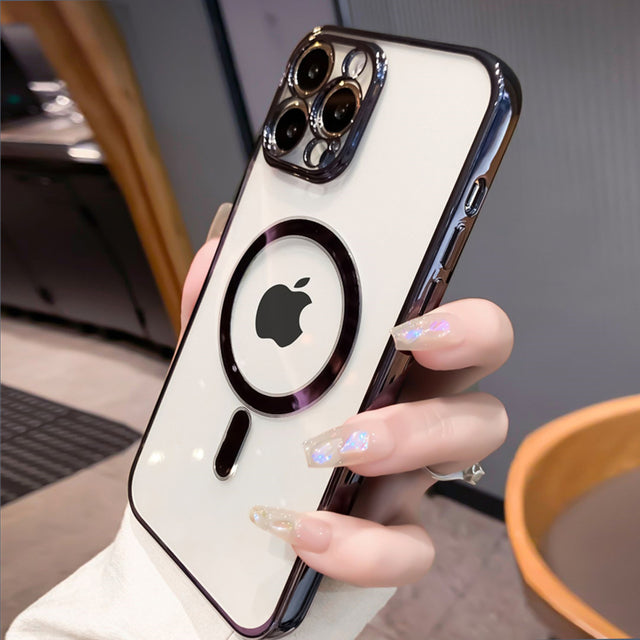 Case iPhone Luxo Clear com MagSafe