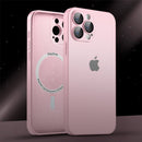 Case iPhone de Vidro Temperado Fosco - Vitra Pro MagSafe